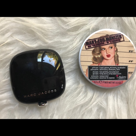 theBalm Other - TheBalm highlighter and Marc Jacobs blush